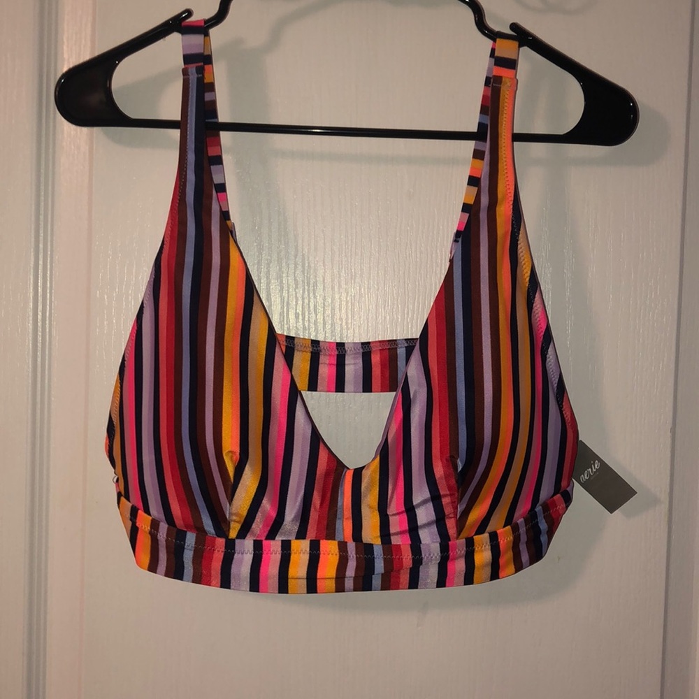 Colorful Aerie Swim Top